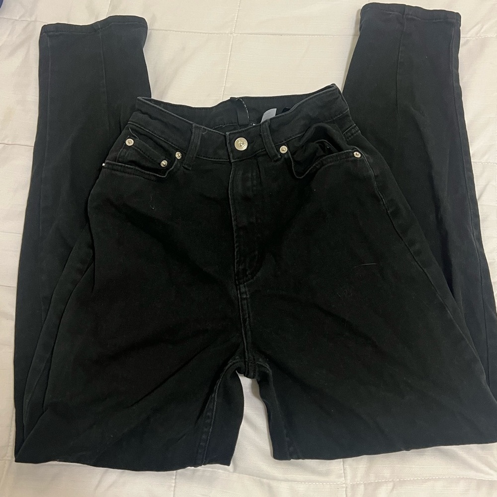 Women’s H&M black baggy jeans